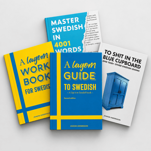 Say It In Swedish book bundle